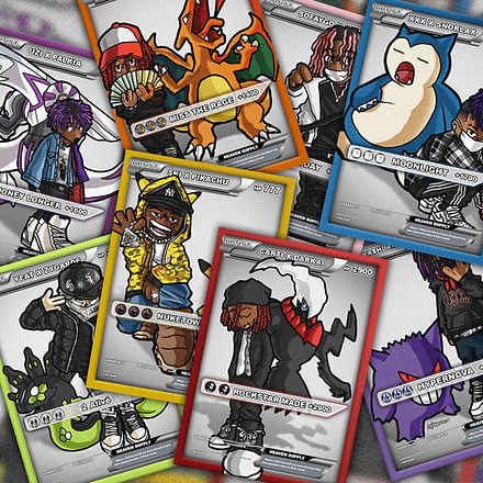 Custom Pokémon Card Bundle (8 Cards)