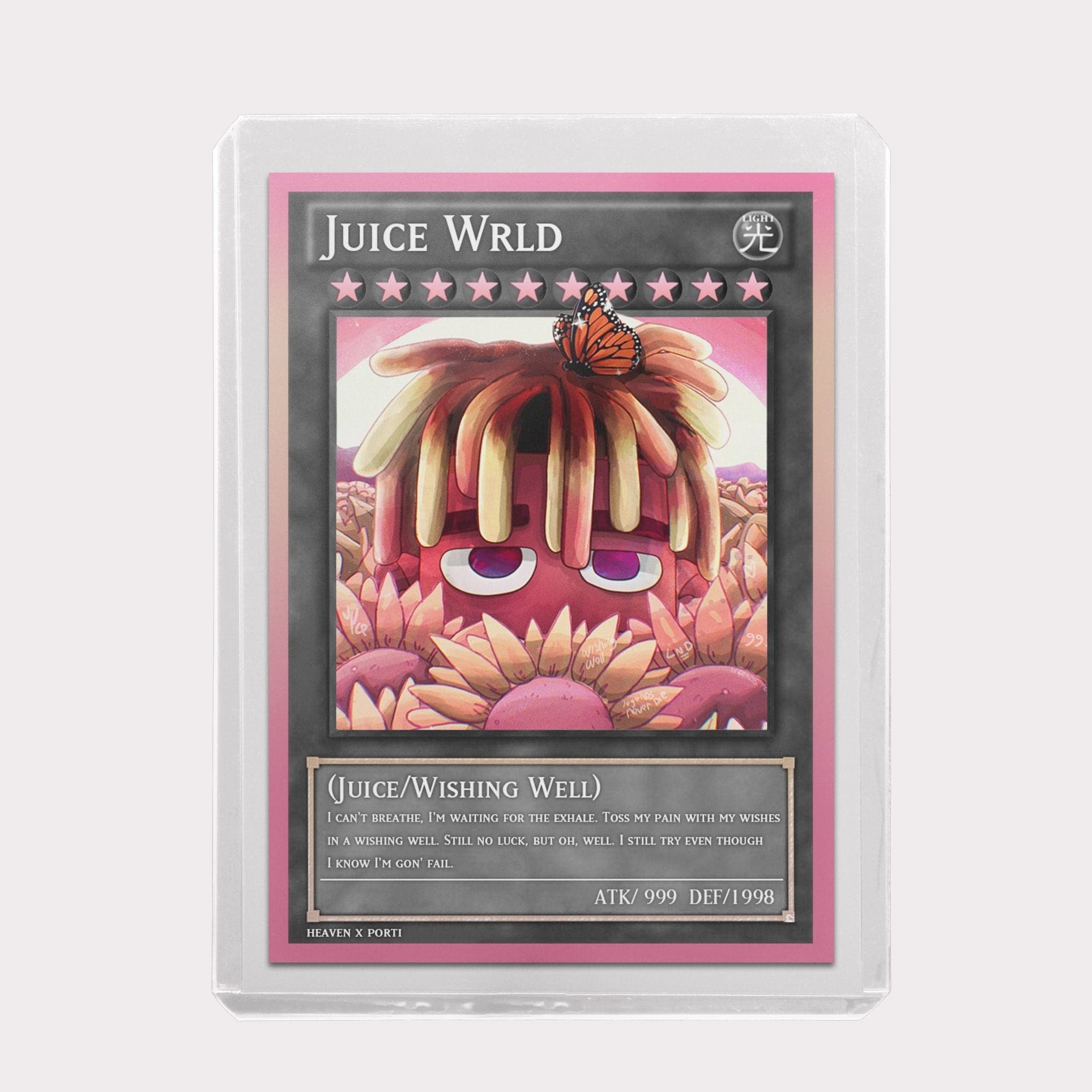 Custom 'Juice Wrld' Yugioh Card