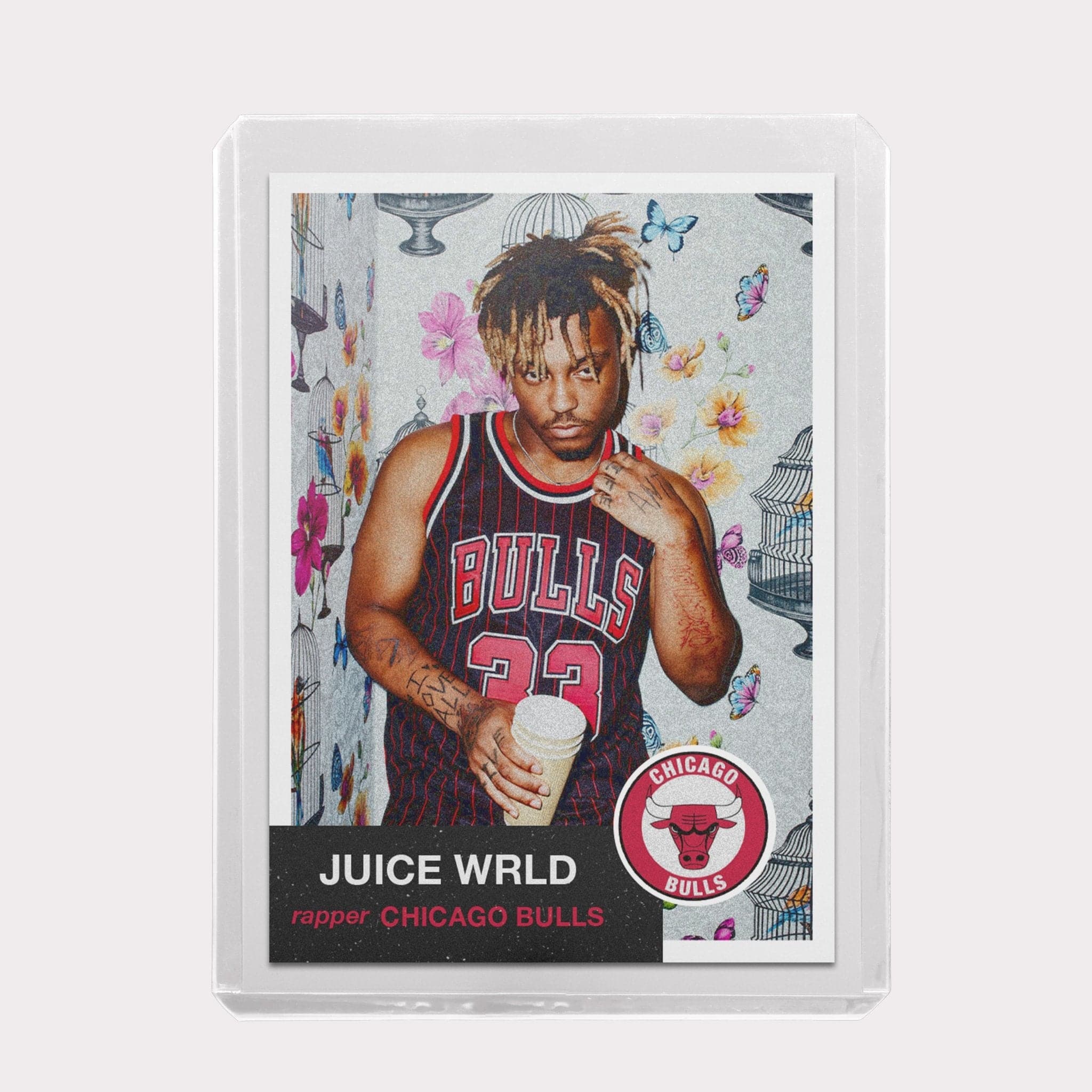 Juice WRLD Custom Basketball Card