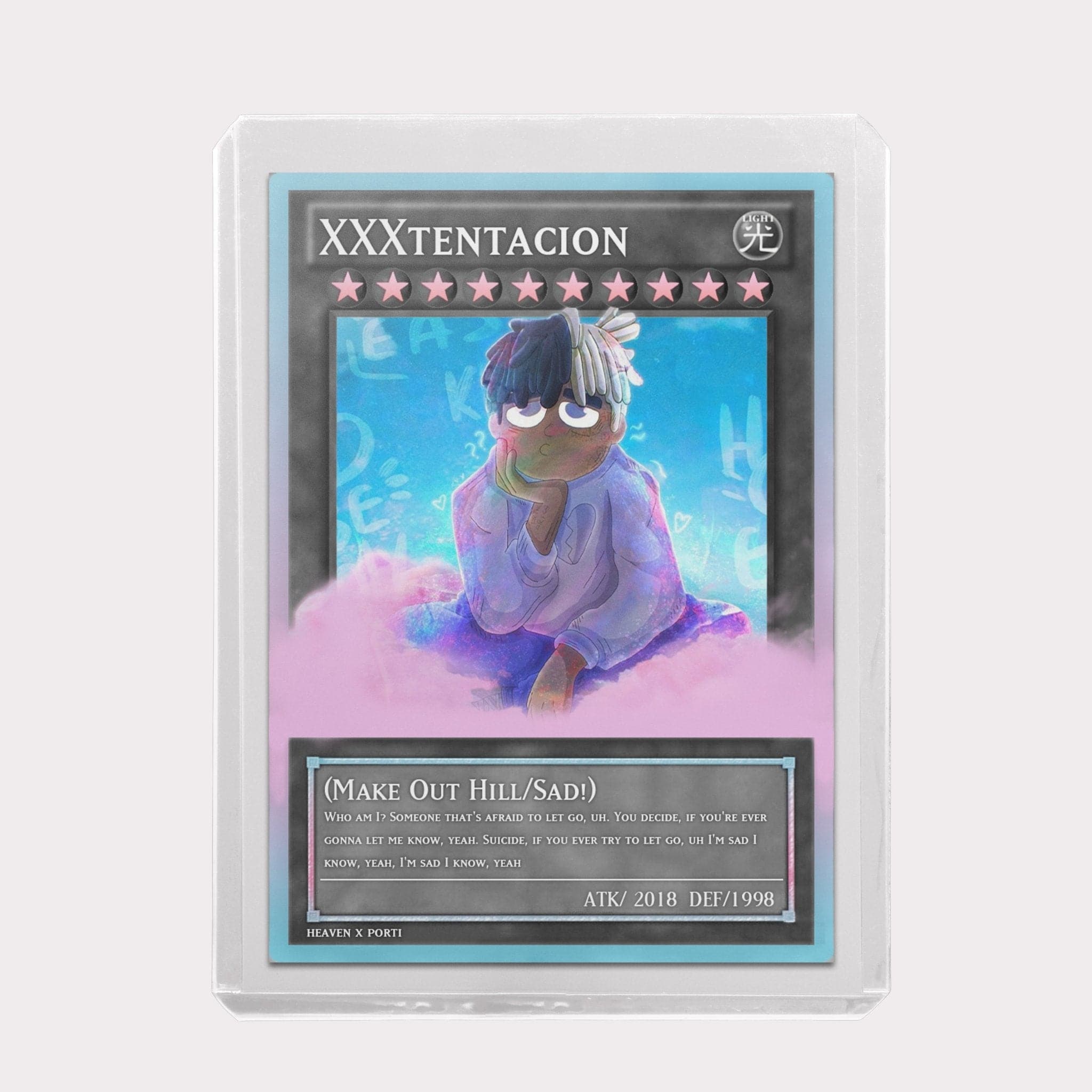 Custom 'XXXTentacion' Yugioh Card