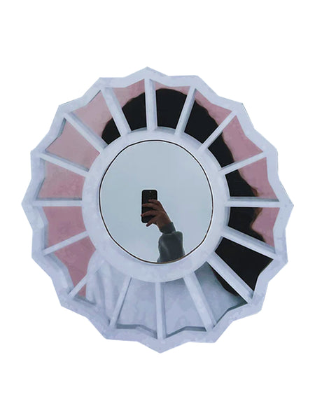 【記念冊子】SILVER MUSE Simply Divine THKSHOUZ Silver 31.5 in. W x 23.6 in. H Baroque Ornate Arch